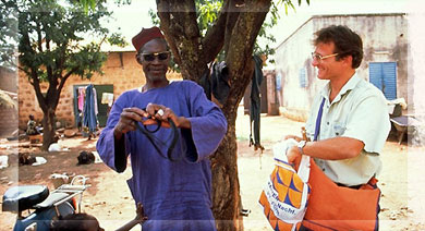 Tiemogo Koita et Gweltas Simon